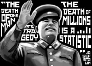 Stalin quote on Death & Statistics ©Suburban Geek